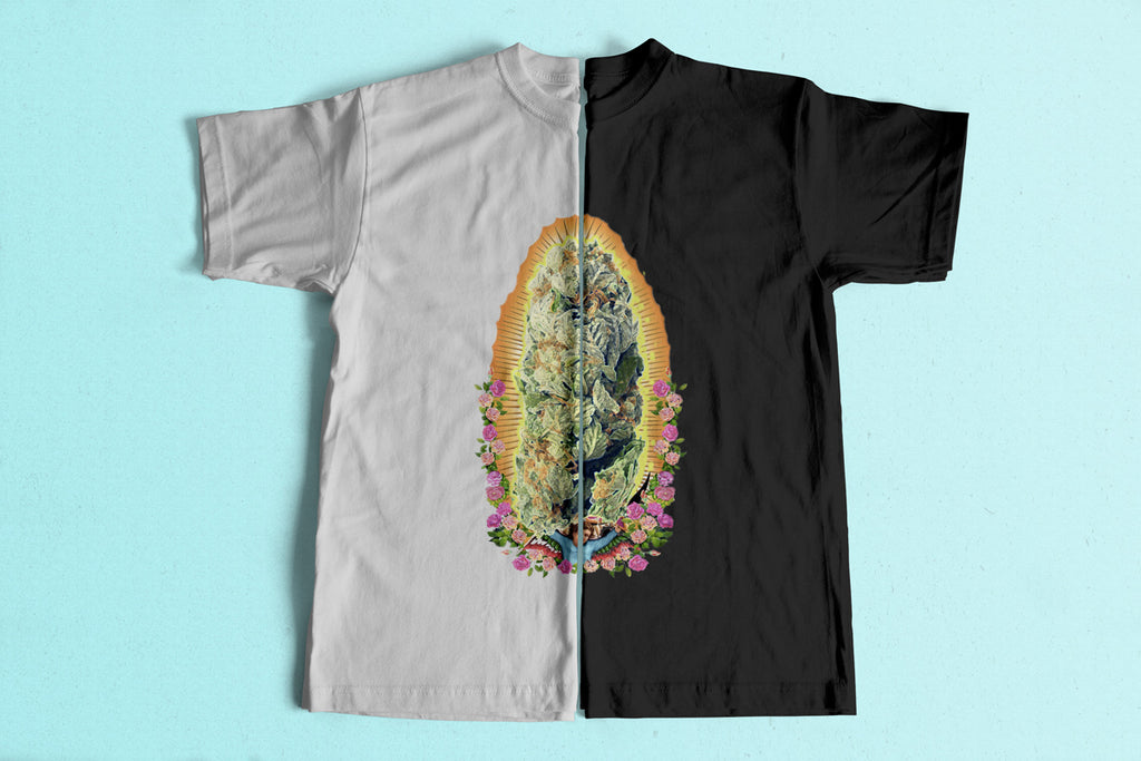 playera personalizada marihuana