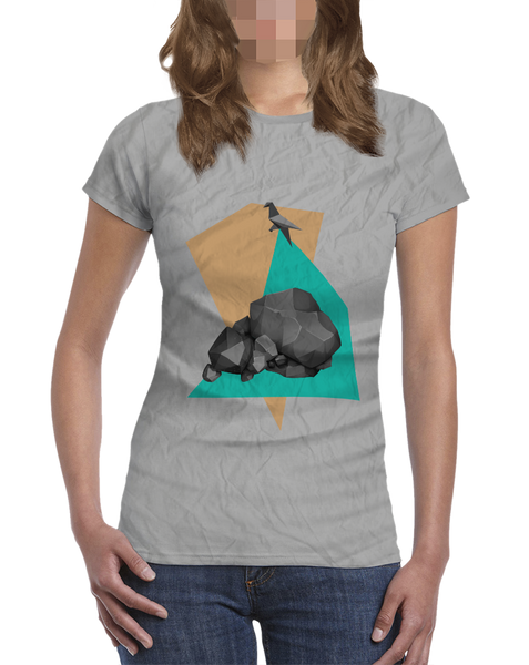 Bird On The Rocks - USUAL.ink! - playera personalizada