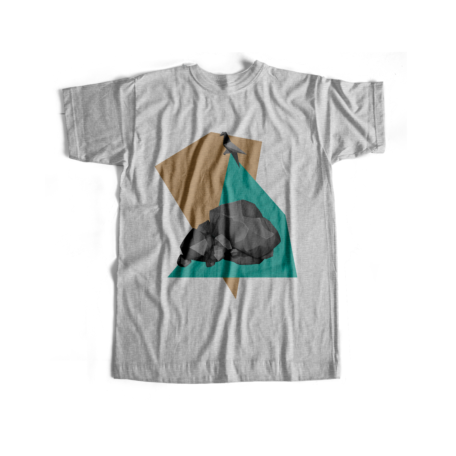 Bird on the Rocks - USUAL.ink! - playera personalizada