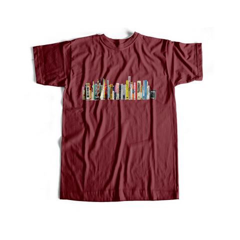 Bookshelf - USUAL.ink! - playera personalizada