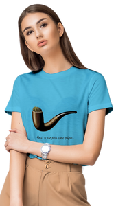 Ceci N'est Pas Une Pipe - USUAL.ink! - playera personalizada