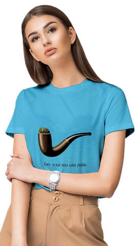 Ceci N'est Pas Une Pipe - USUAL.ink! - playera personalizada