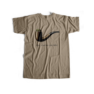 Ceci n'est pas une pipe - USUAL.ink! - playera personalizada