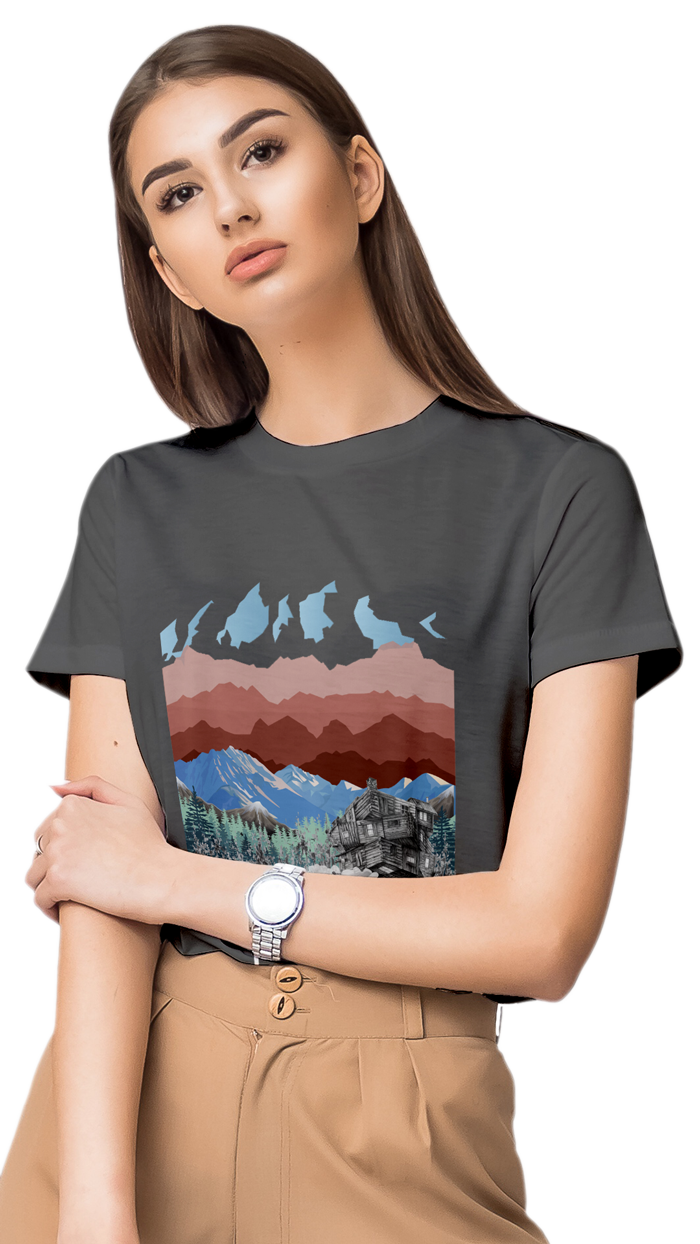 Chromatic Mountain - USUAL.ink! - playera personalizada