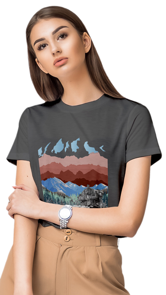 Chromatic Mountain - USUAL.ink! - playera personalizada