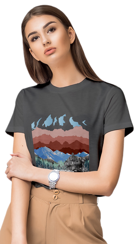 Chromatic Mountain - USUAL.ink! - playera personalizada