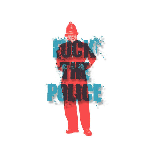 Fuck the police - USUAL.ink! - playera personalizada