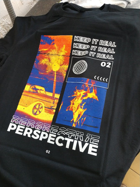ejemplo de playera personalizada negra
