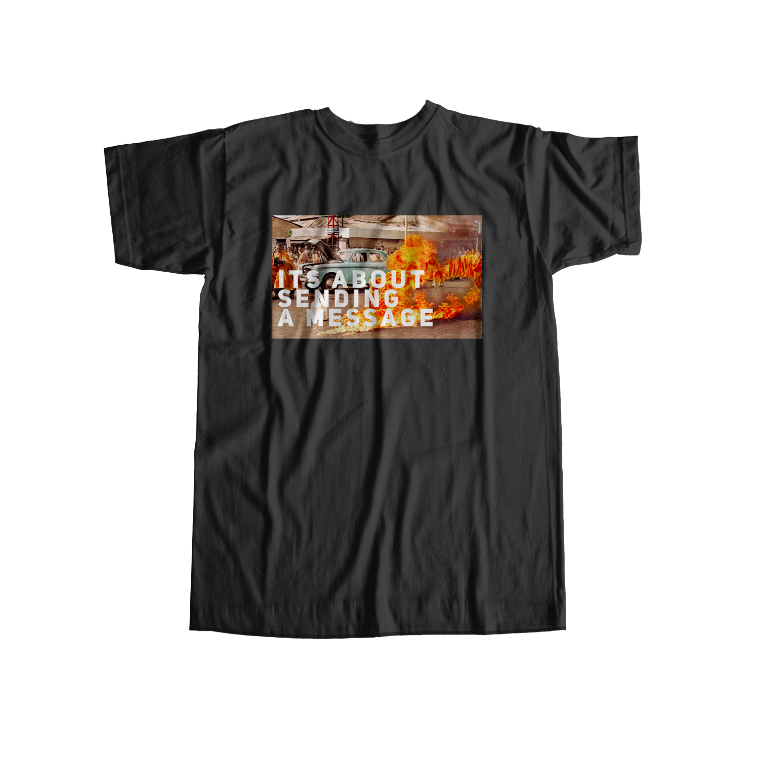 Its about sending a message - USUAL.ink! - playera personalizada