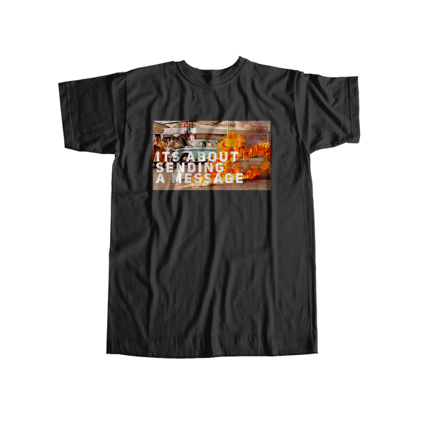 Its about sending a message - USUAL.ink! - playera personalizada
