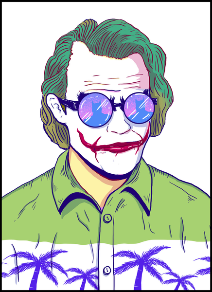 Joker's on vacation