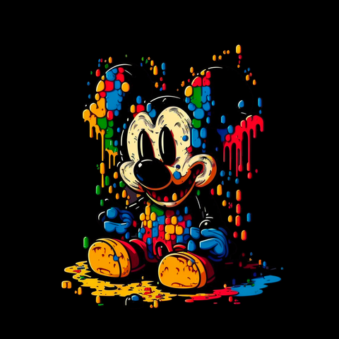 Melted Mickey