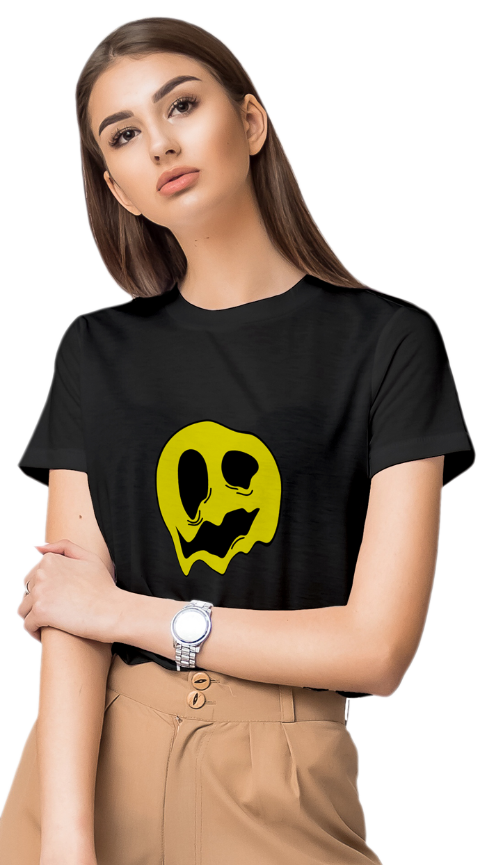 Not a happy face - USUAL.ink! - playera personalizada