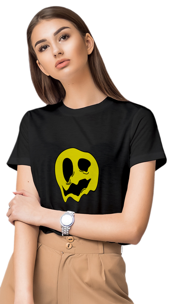 Not a happy face - USUAL.ink! - playera personalizada