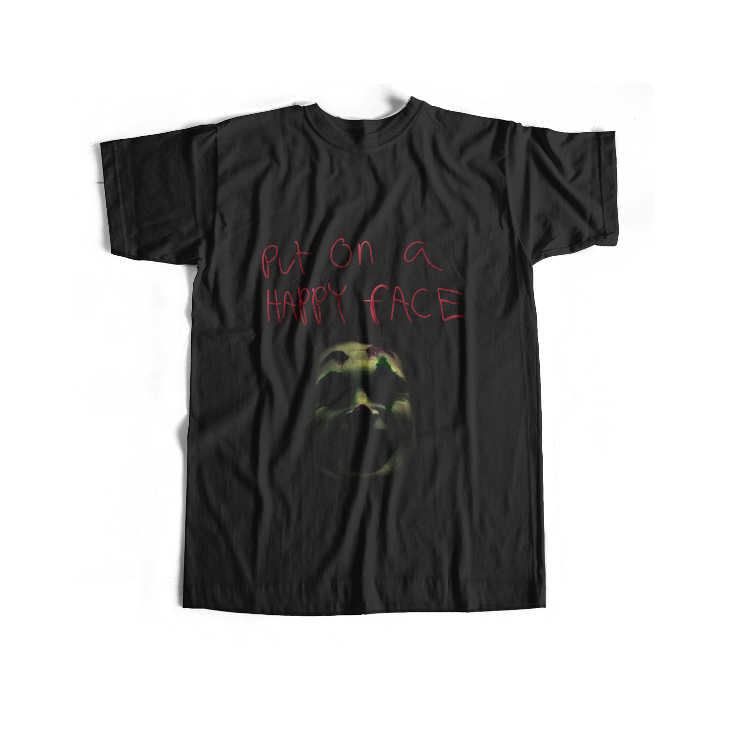 Put on a happy face - USUAL.ink! - playera personalizada