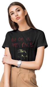 Put on a happy face - USUAL.ink! - playera personalizada