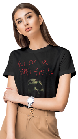 Put on a happy face - USUAL.ink! - playera personalizada