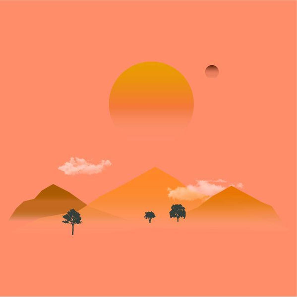 Desert Sunset - USUAL.ink! - playera personalizada