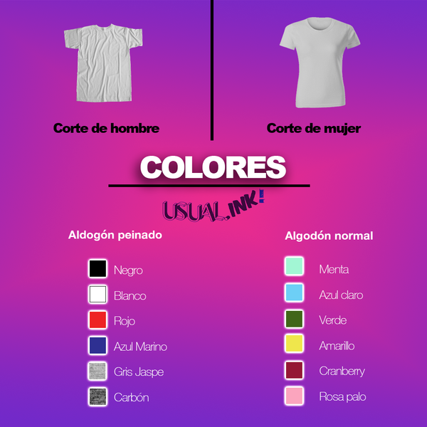 Paquetes de playeras personalizadas - USUAL.ink! - playera personalizada