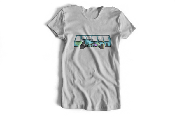 The city and the bus - USUAL.ink! - playera personalizada