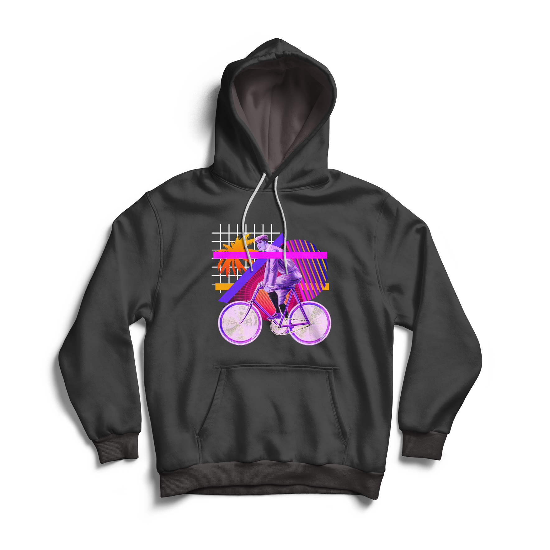 Vaporwave bike - USUAL.ink! - playera personalizada