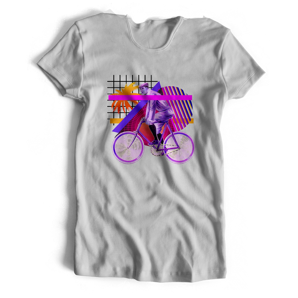 Vaporwave bike CoRe - USUAL.ink! - playera personalizada