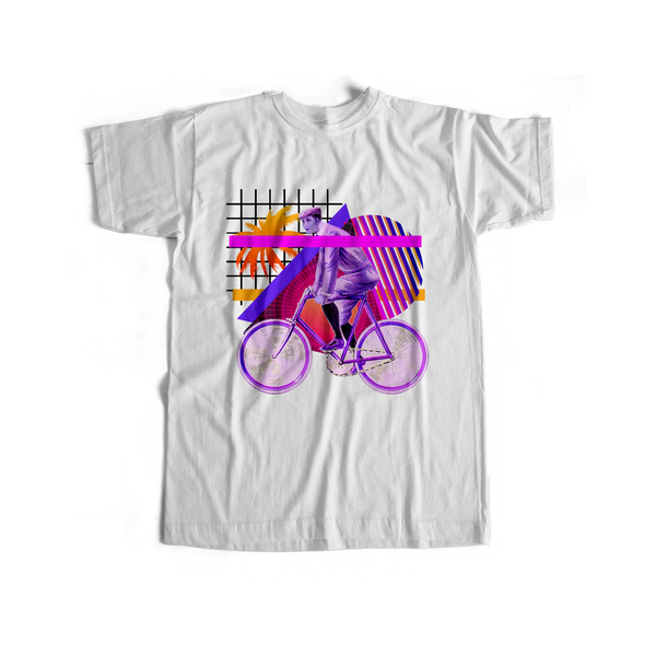 Vaporwave bike CoRe - USUAL.ink! - playera personalizada