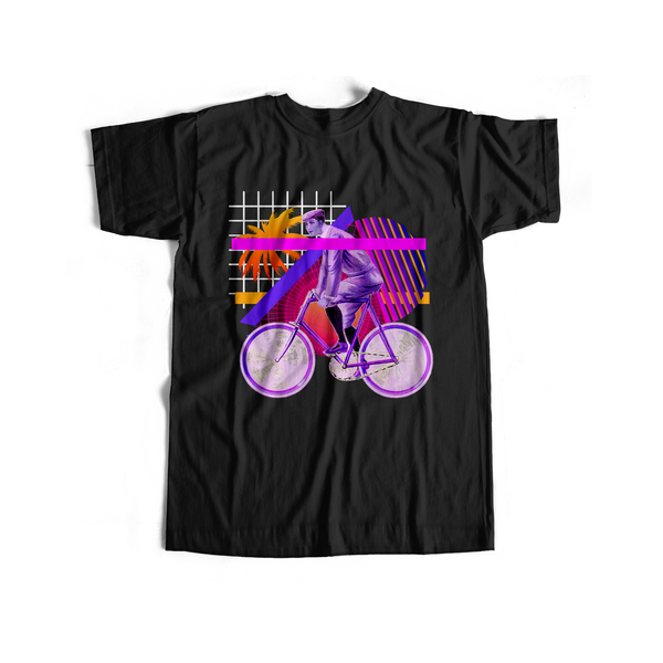 Vaporwave bike CoRe - USUAL.ink! - playera personalizada