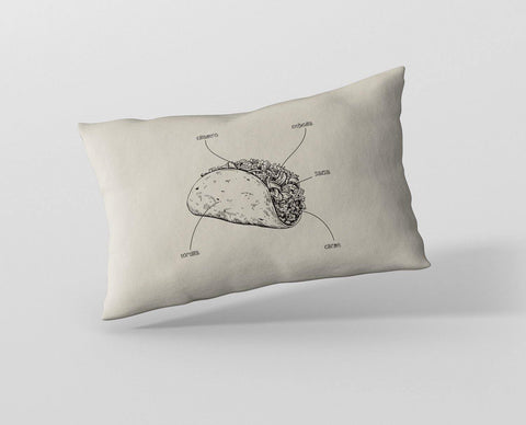 Anatomía De Un Taco - USUAL.ink! - playera personalizada