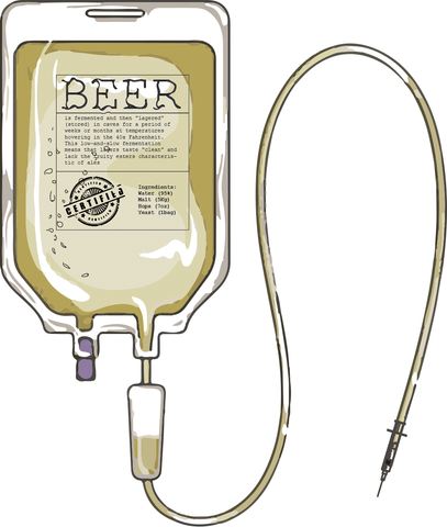 Beer serum - USUAL.ink! - playera personalizada