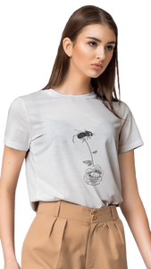 Carga Una Peonia - USUAL.ink! - playera personalizada