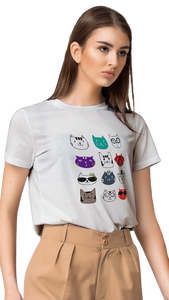 Cat Invasion - USUAL.ink! - playera personalizada