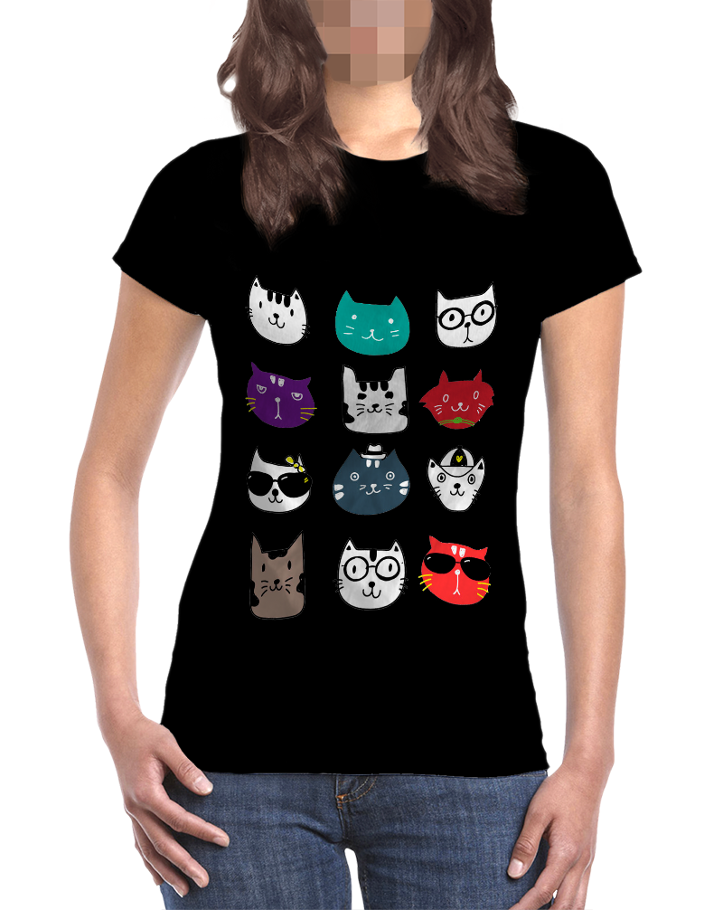 Cat Invasion - USUAL.ink! - playera personalizada