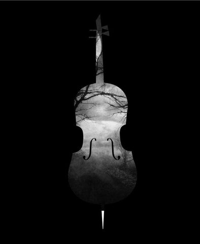 Cello Night - USUAL.ink! - playera personalizada