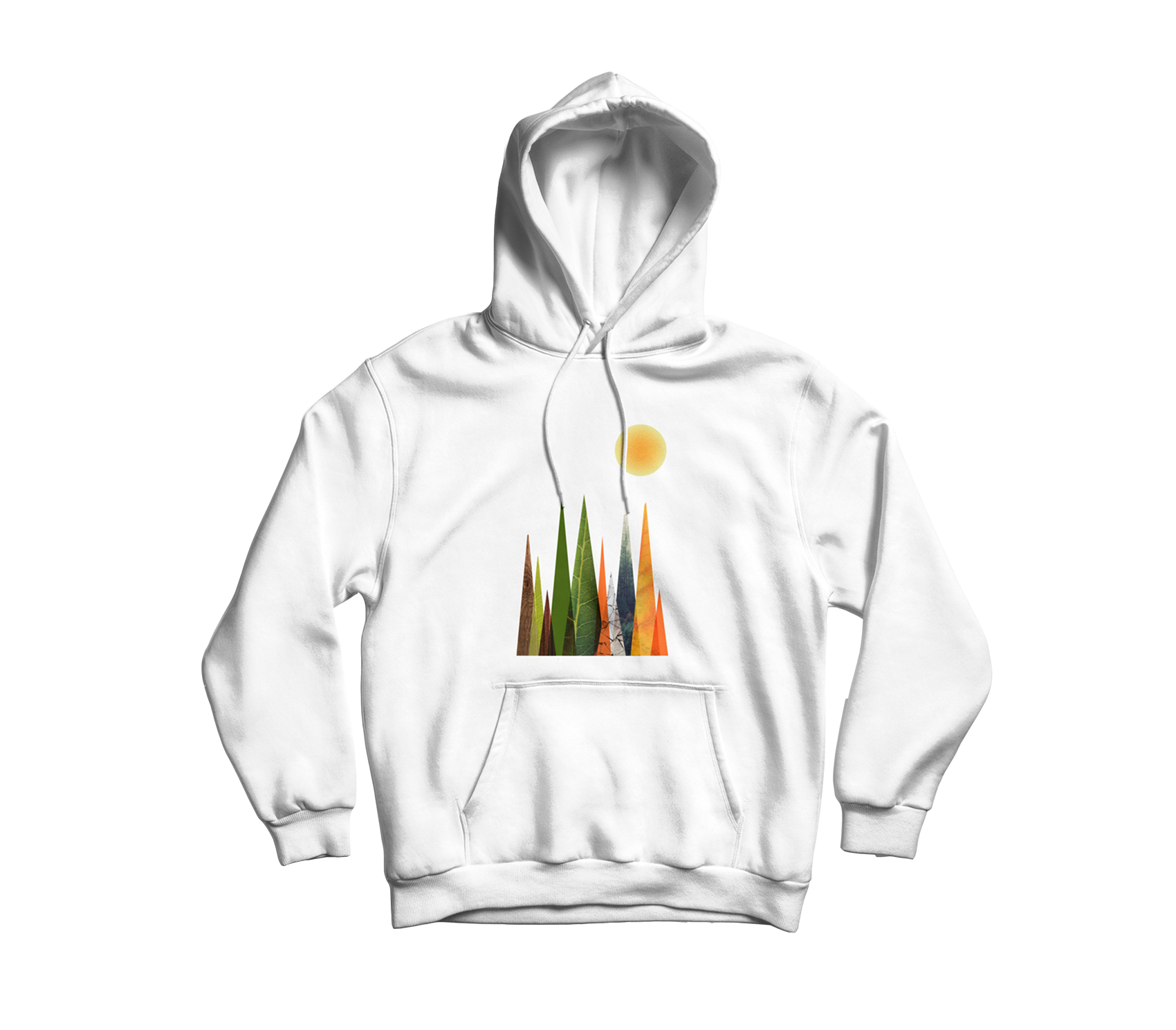 Colorful pines - USUAL.ink! - playera personalizada