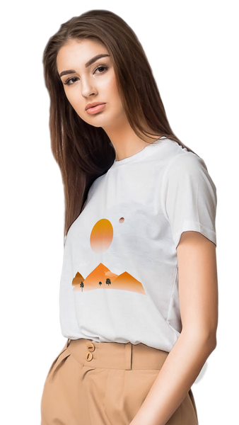Desert Sunset - USUAL.ink! - playera personalizada