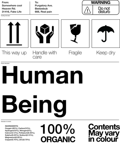 Human Being - USUAL.ink! - playera personalizada