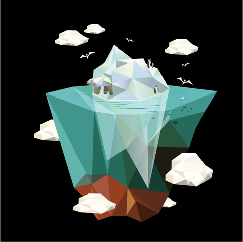 Iceberg - USUAL.ink! - playera personalizada