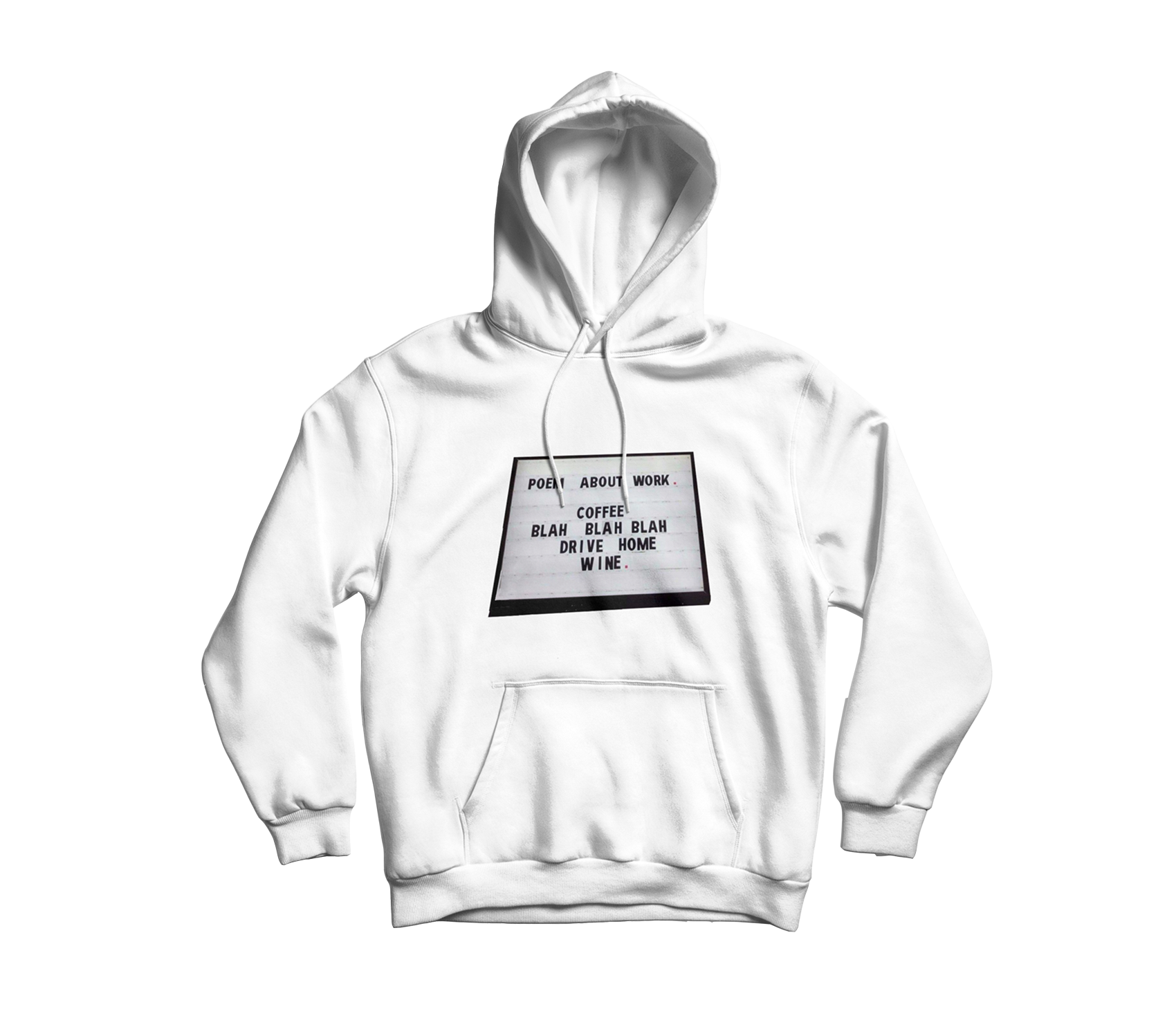 Poem about work - USUAL.ink! - playera personalizada