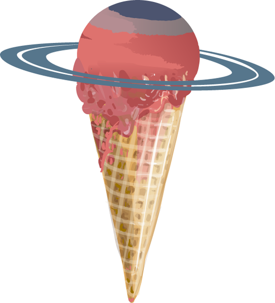 Saturn Ice-cream - USUAL.ink! - playera personalizada