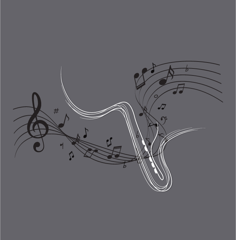 Sax of sound - USUAL.ink! - playera personalizada