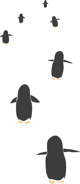 Se van los pingüinos - USUAL.ink! - playera personalizada