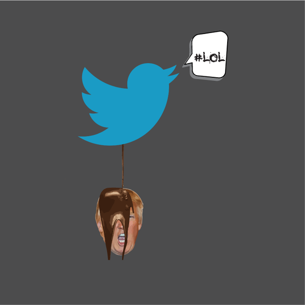 Twitter vs. Trump - USUAL.ink! - playera personalizada