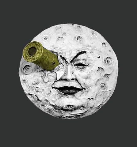 Viaje a la luna. - USUAL.ink! - playera personalizada