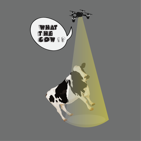 What the cow - USUAL.ink! - playera personalizada